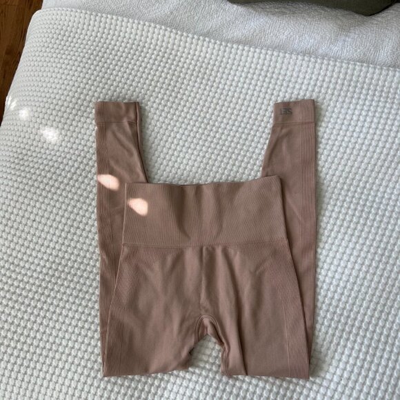 Set Active | Sculptflex High Waisted Seamless Leggings - Beige - Picture 6 of 9